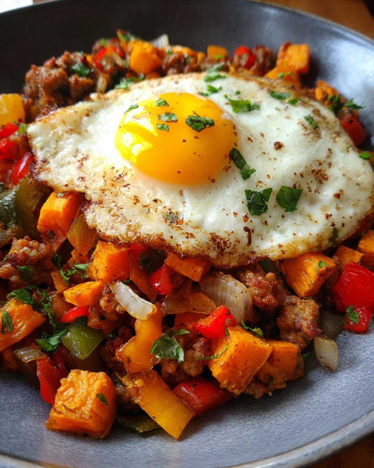 Sweet Potato Breakfast Hash (Paleo & Satisfying) - detail 4