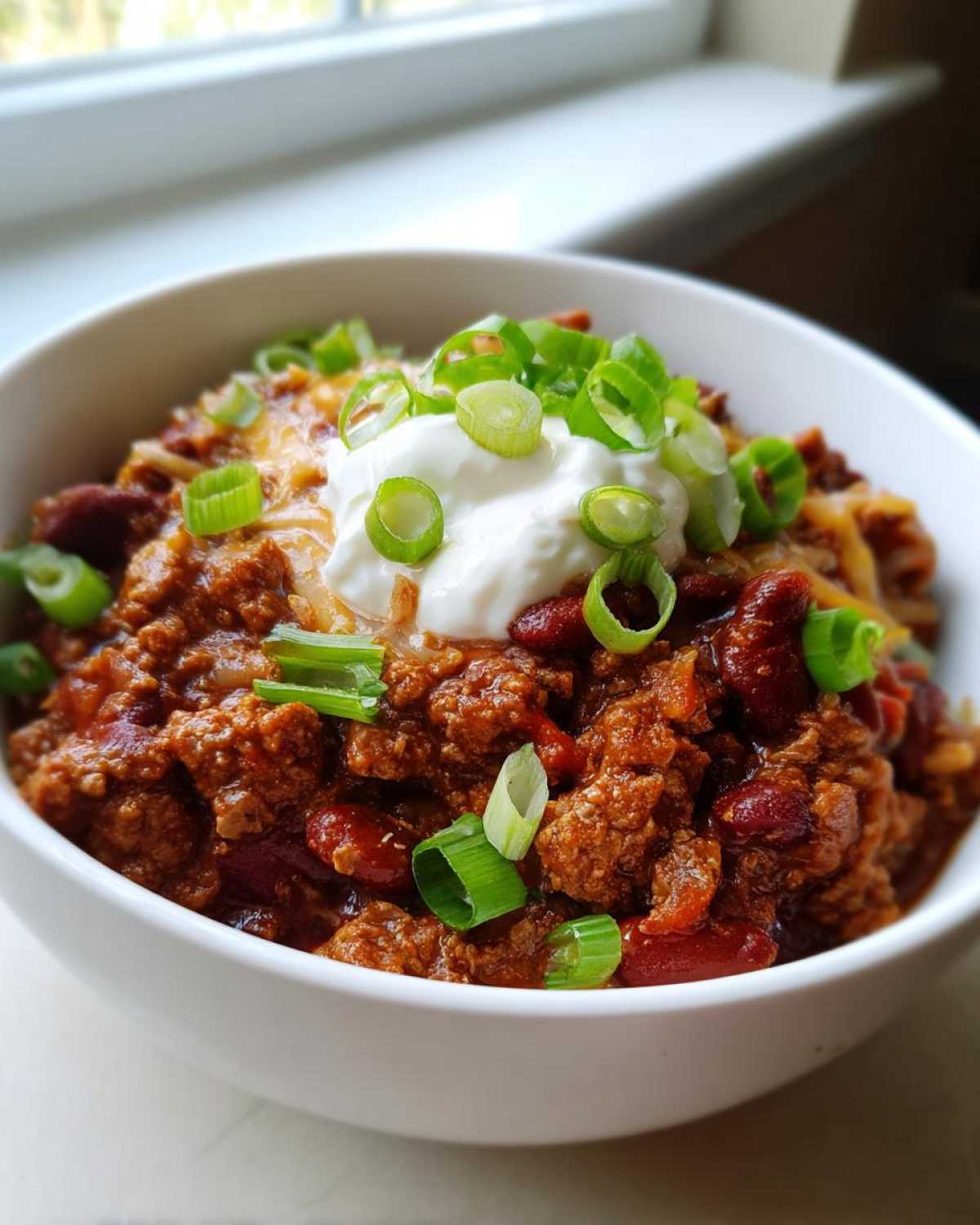 Three-Bean Beef Chili (Game Night Comfort Bowl) - detail 3