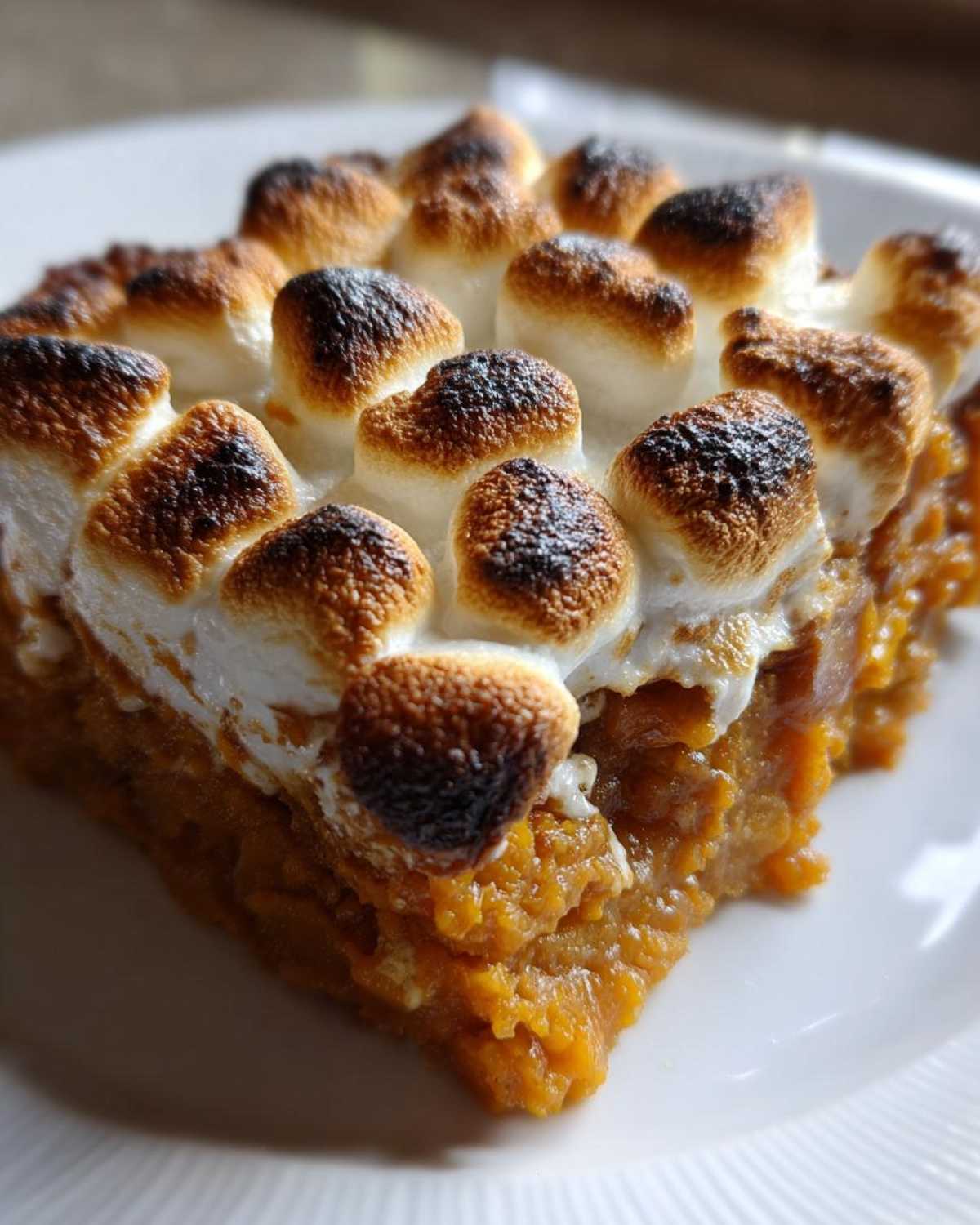 Toasted Marshmallow Sweet Potato Casserole - detail 3