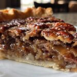 Toffee Pecan Pie with Caramel