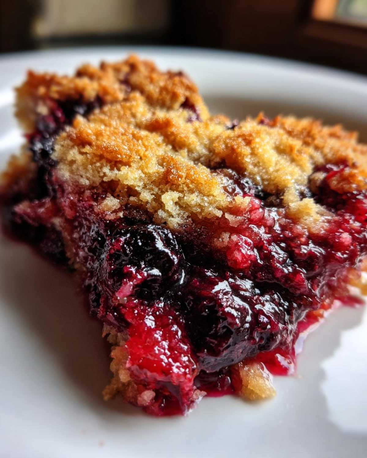 Triple Berry Cobbler - detail 1
