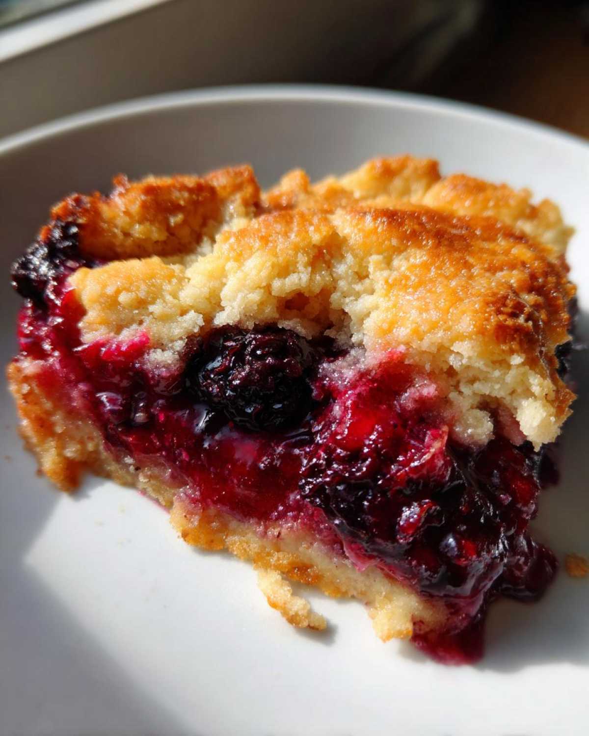 Triple Berry Cobbler - detail 2