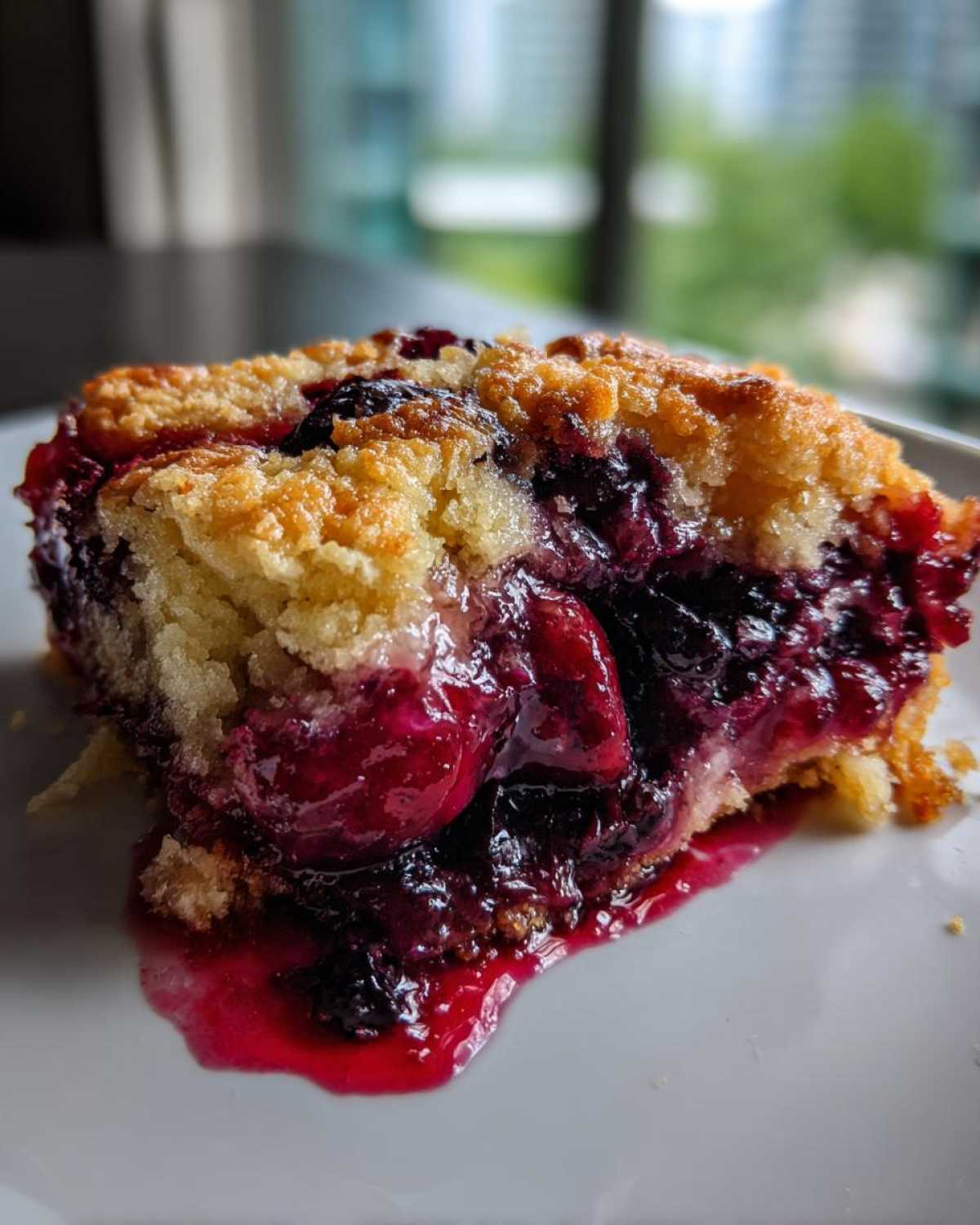 Triple Berry Cobbler - detail 3