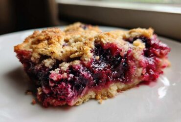 Triple Berry Cobbler
