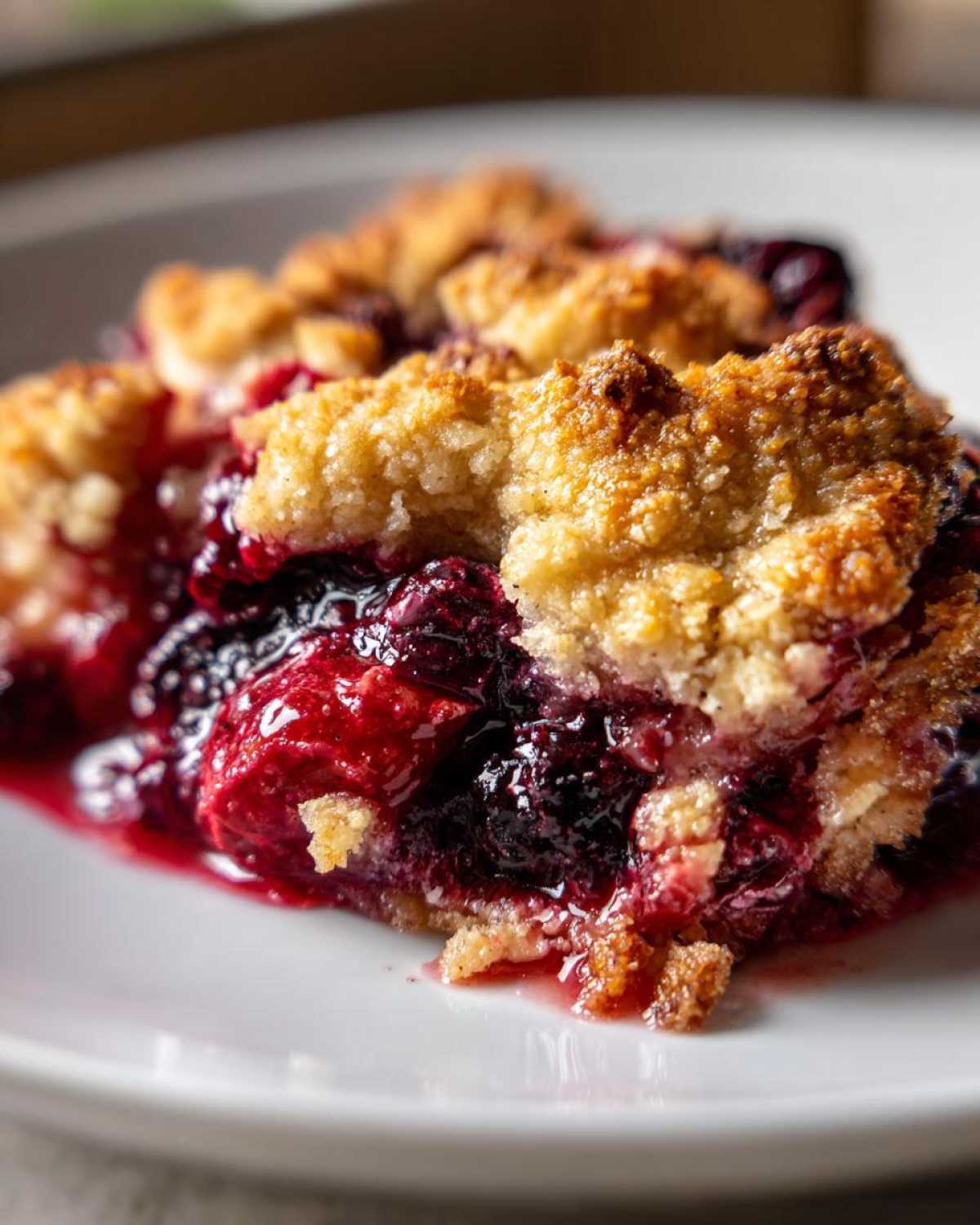 Triple Berry Cobbler - detail 4