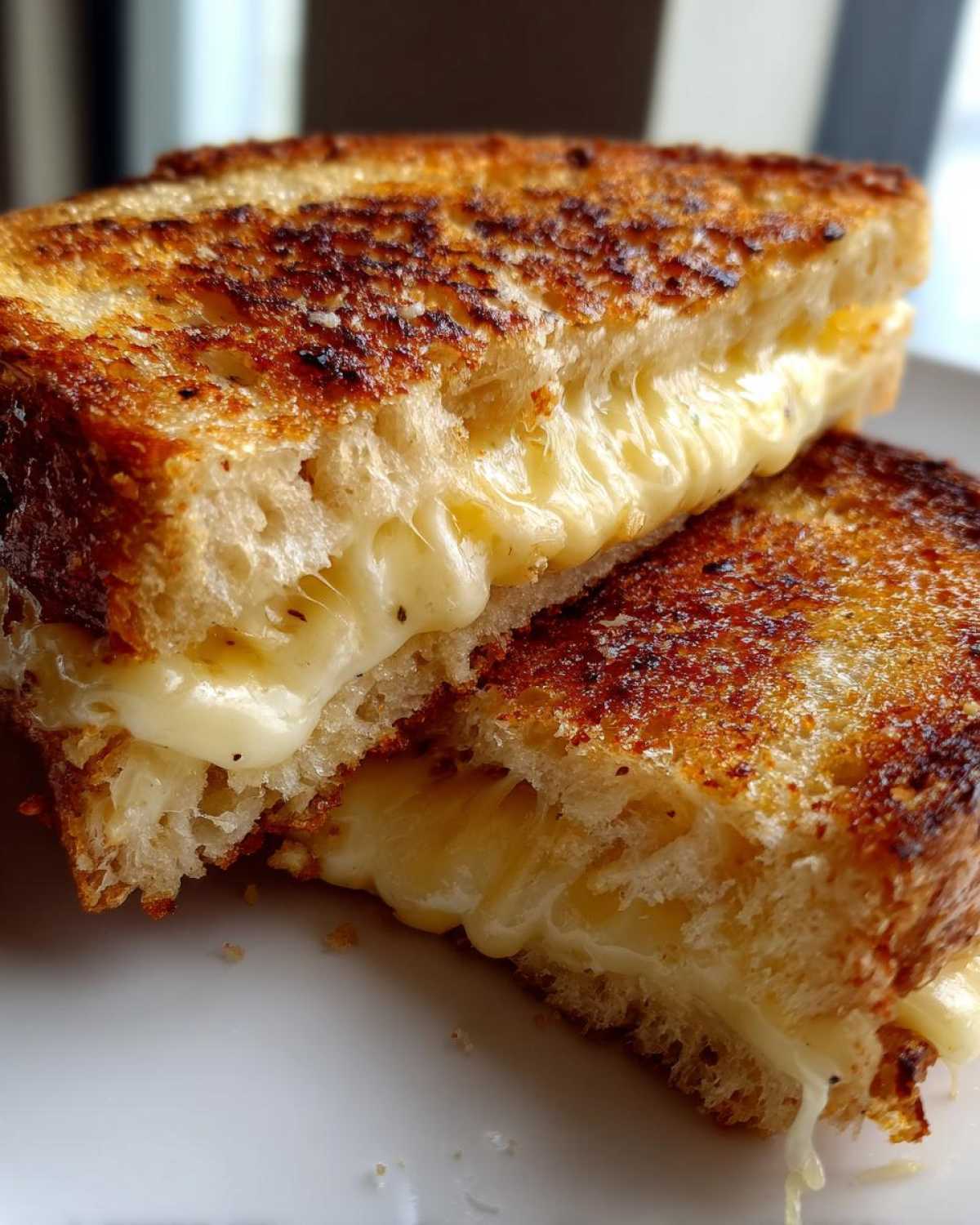 Triple Cheese Grilled Cheese (Ultimate Melt) - detail 1