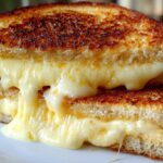 Triple Cheese Grilled Cheese (Ultimate Melt)