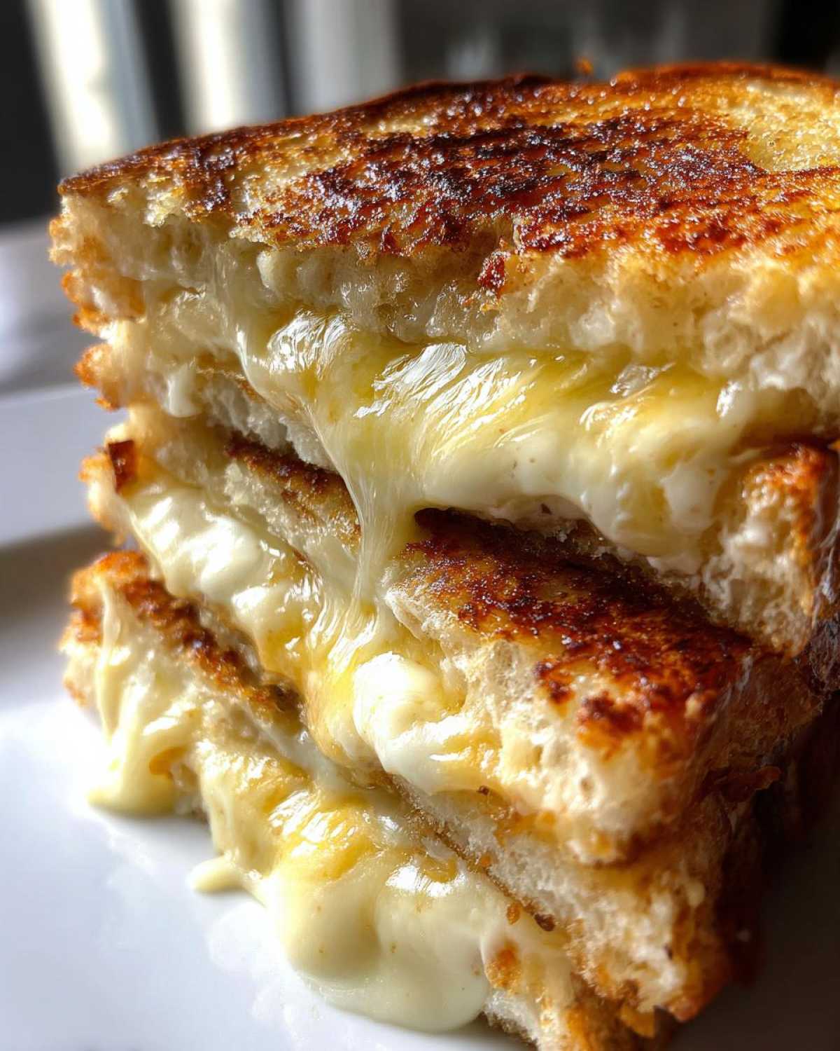 Triple Cheese Grilled Cheese (Ultimate Melt) - detail 2