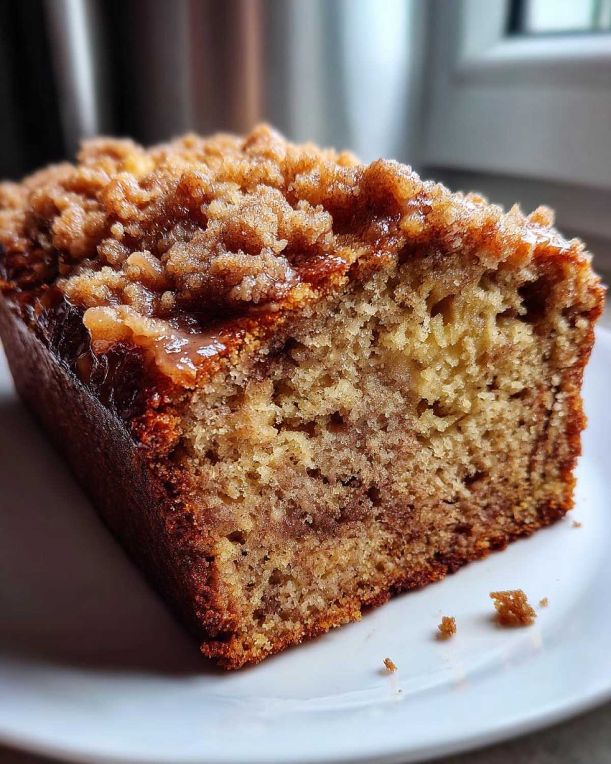 Ultimate Banana Bread with Cinnamon Streusel - detail 1