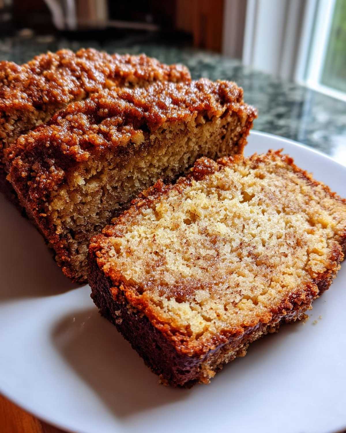 Ultimate Banana Bread with Cinnamon Streusel - detail 3