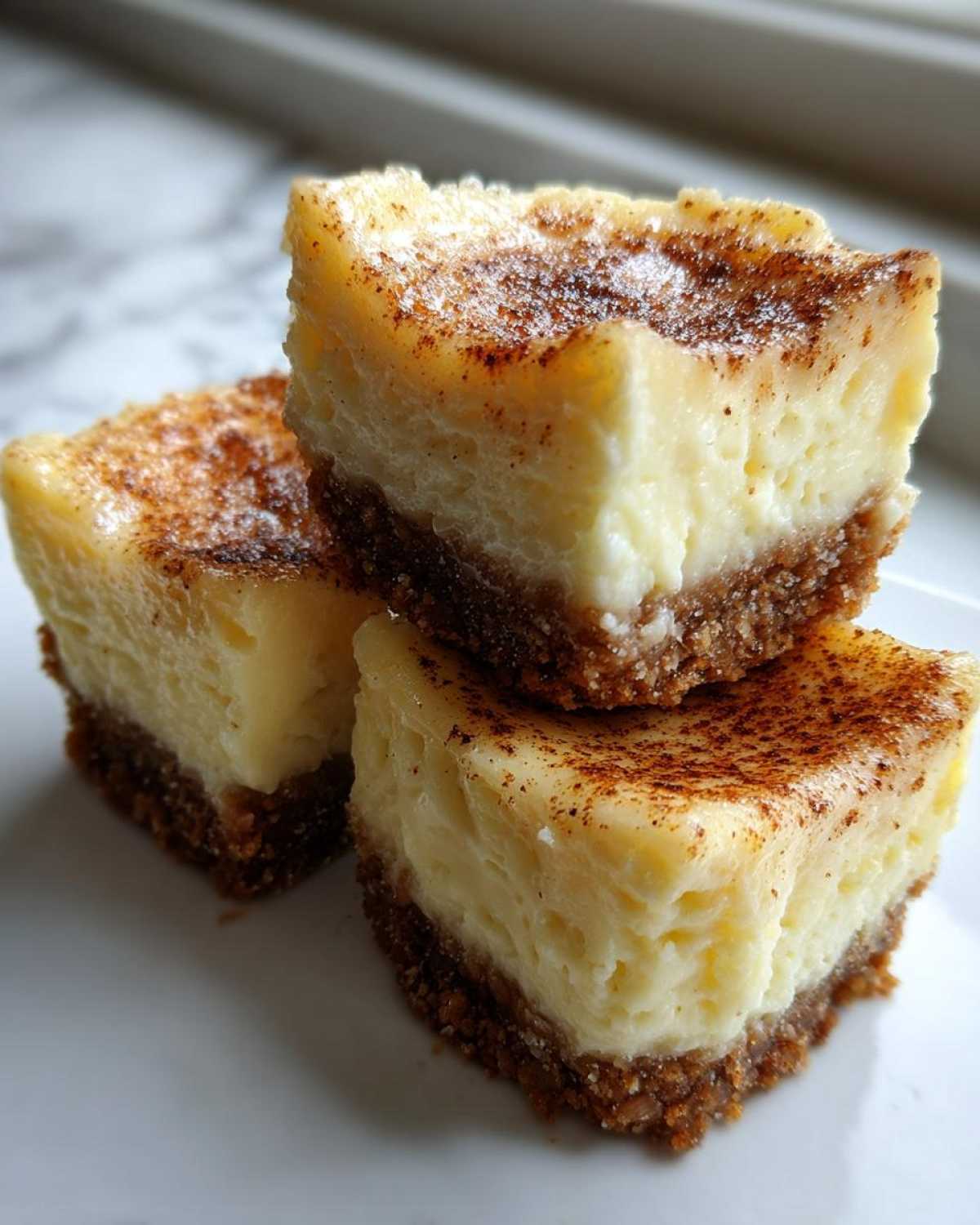 Vanilla Eggnog Cheesecake Bites - detail 4