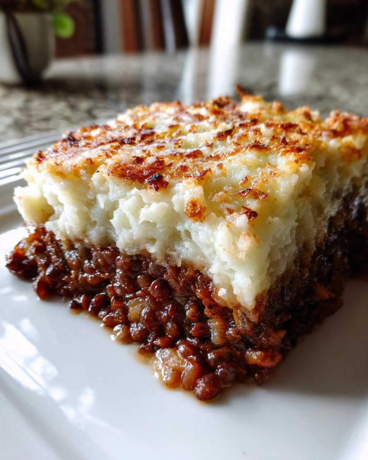 Vegan Cauliflower Shepherd’s Pie Bake - detail 1