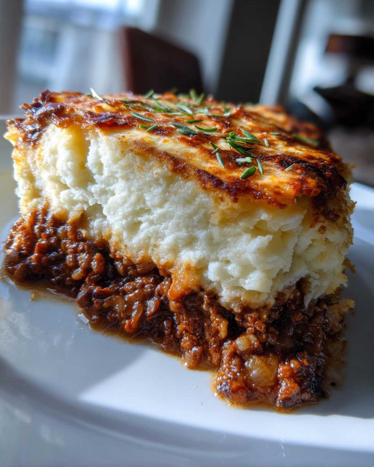 Vegan Cauliflower Shepherd’s Pie Bake - detail 2
