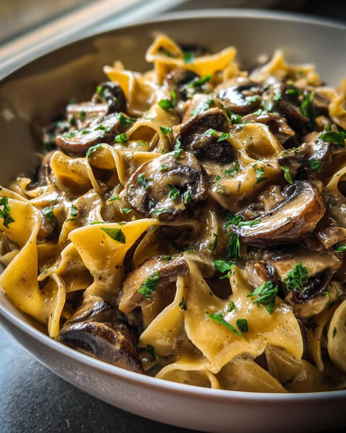 Vegan Mushroom Stroganoff (Creamy Dairy-Free Comfort) - detail 1