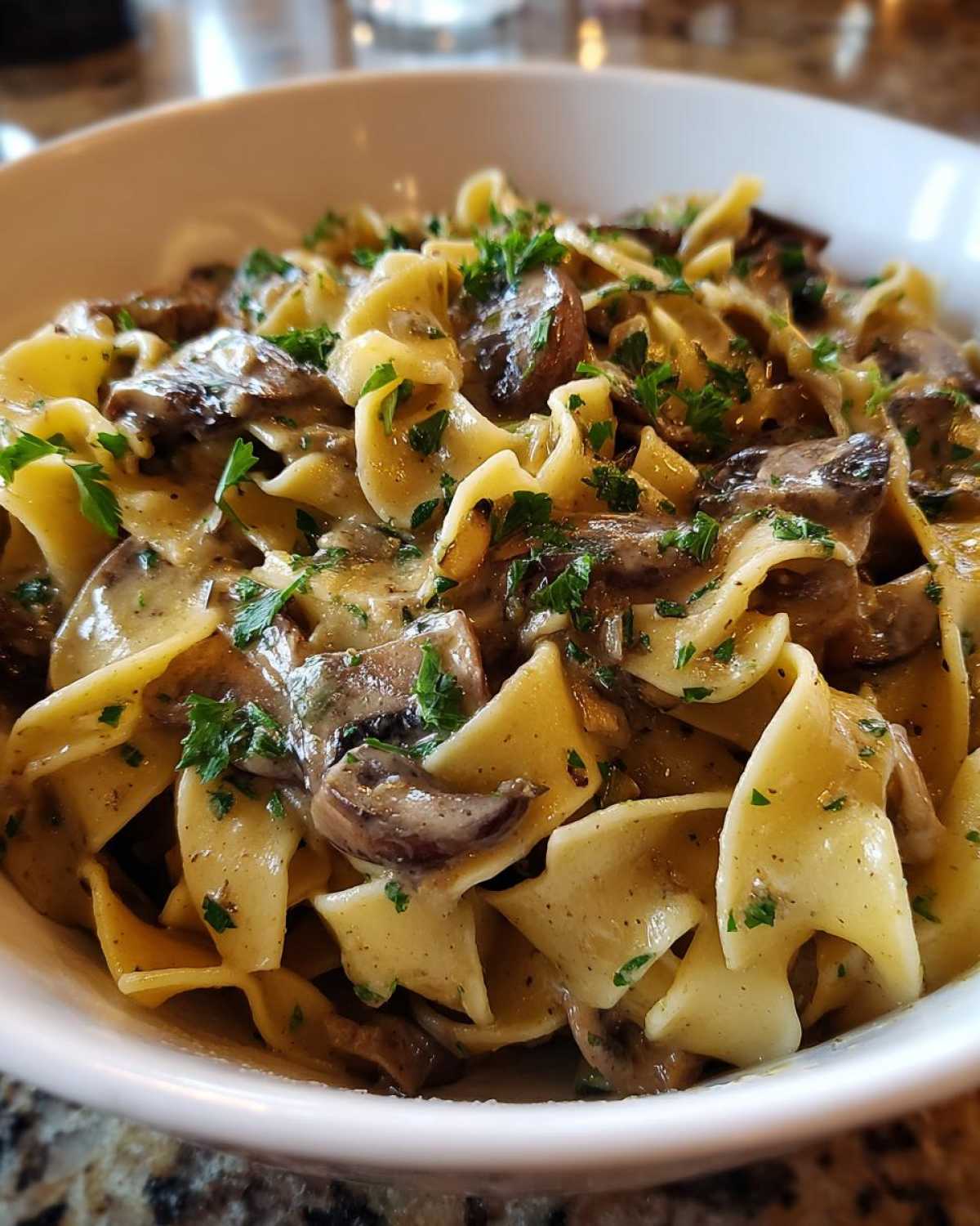 Vegan Mushroom Stroganoff (Creamy Dairy-Free Comfort) - detail 3