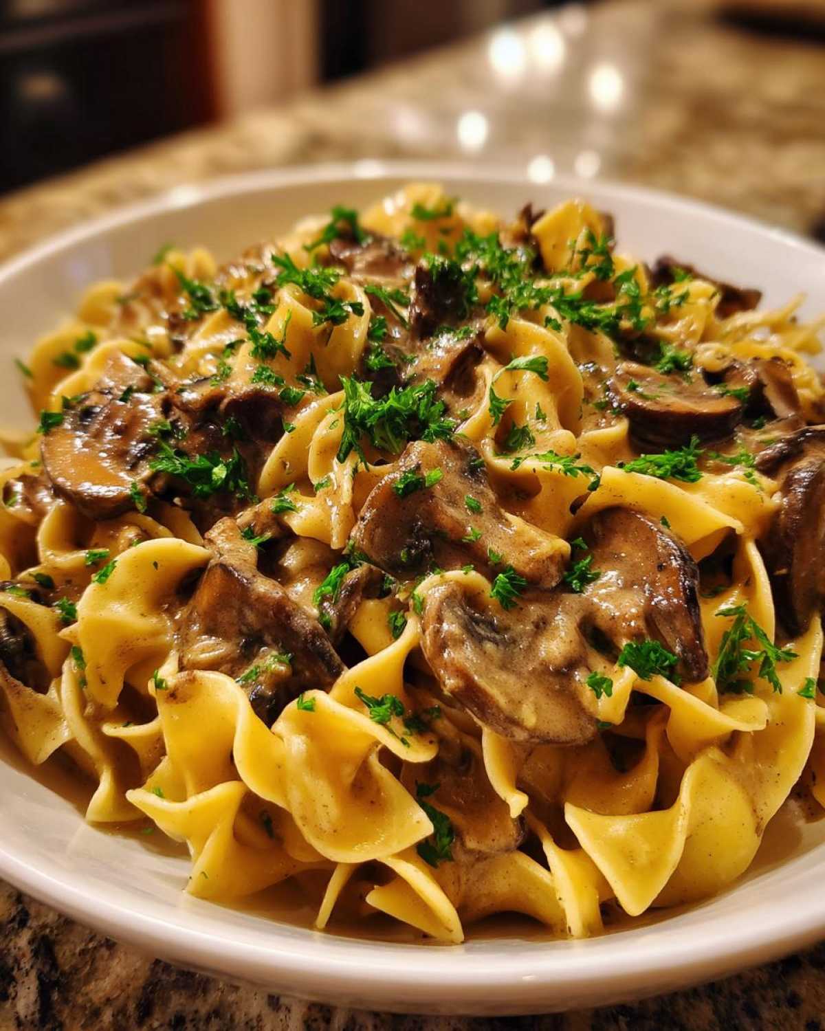 Vegan Mushroom Stroganoff (Creamy Dairy-Free Comfort) - detail 4