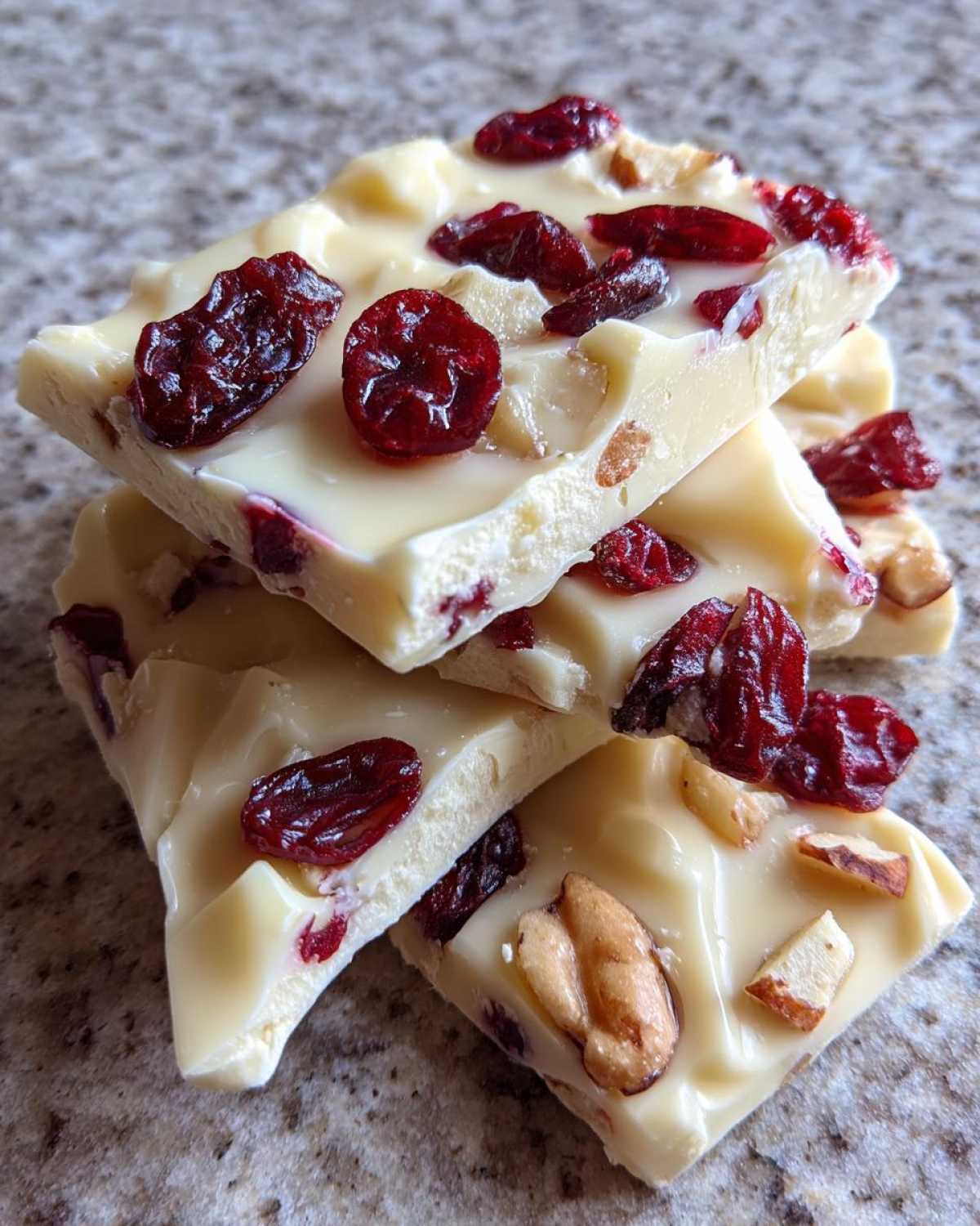 White Chocolate Cranberry Nut Bark - detail 2