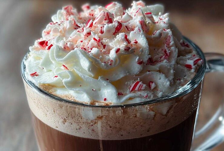 White Chocolate Peppermint Mocha Latte
