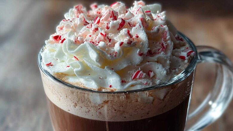 White Chocolate Peppermint Mocha Latte