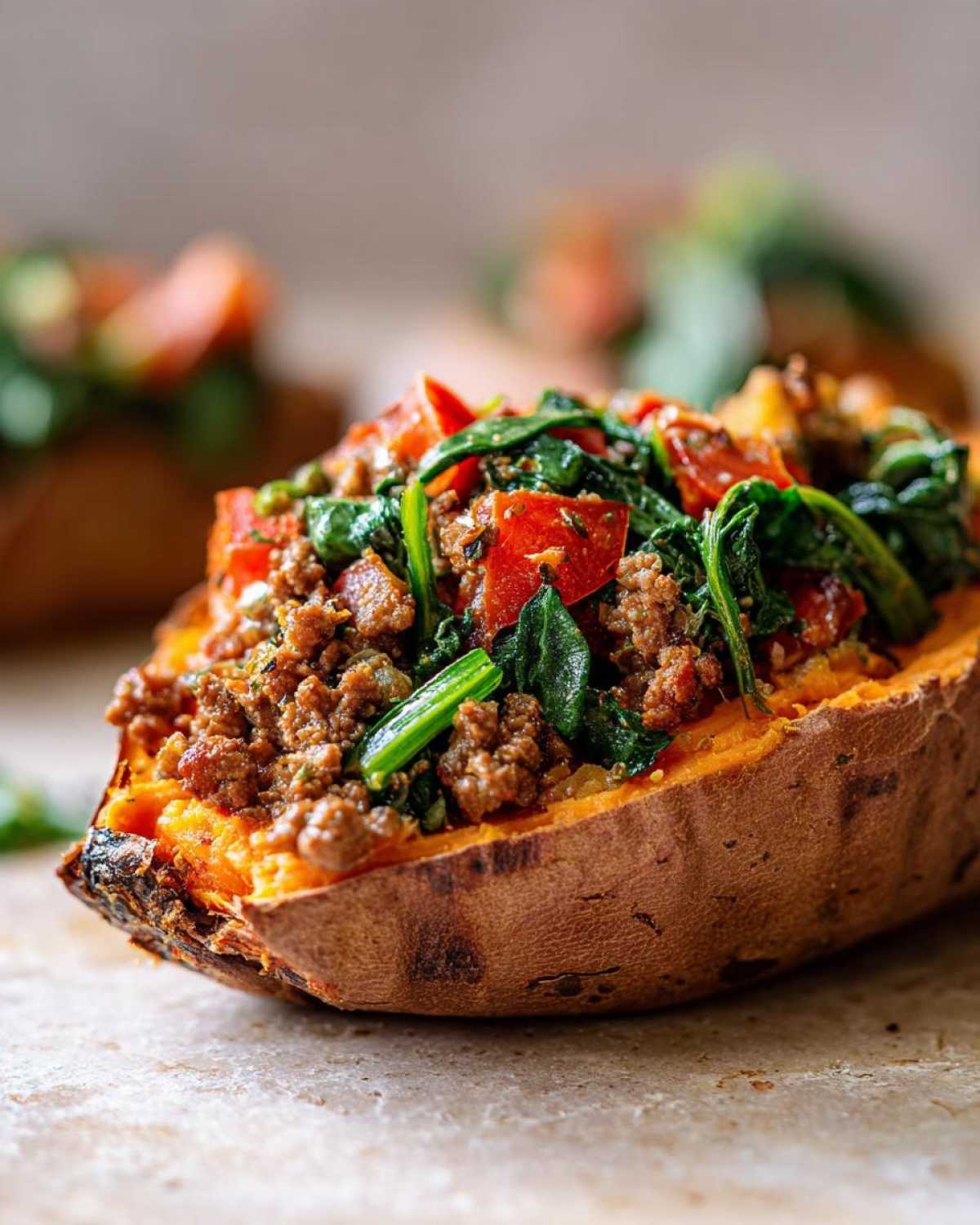 Whole30 Stuffed Sweet Potatoes (January Reset Meal) - detail 4